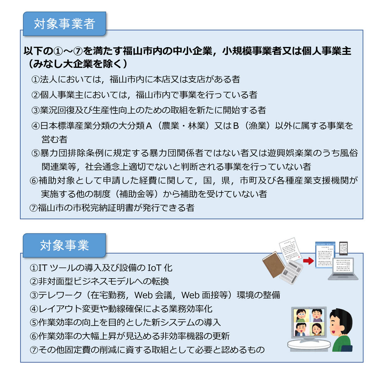 課題解決支援事業補助金1