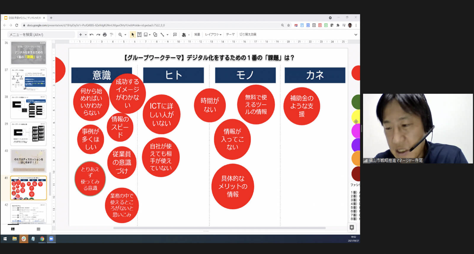 グループワークの様子