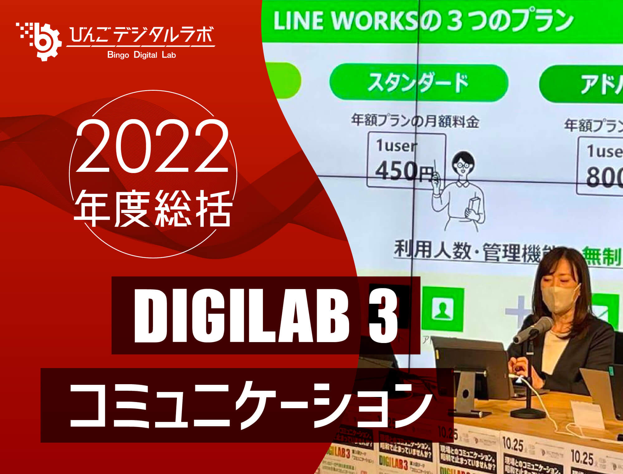 【2022年度総括】2022年度 第3回びんごデジタルラボイベント『DIGILAB3』を実施しました〜「テクノロジーで円滑な意思疎通！となりの企業のコミュニケーション」～