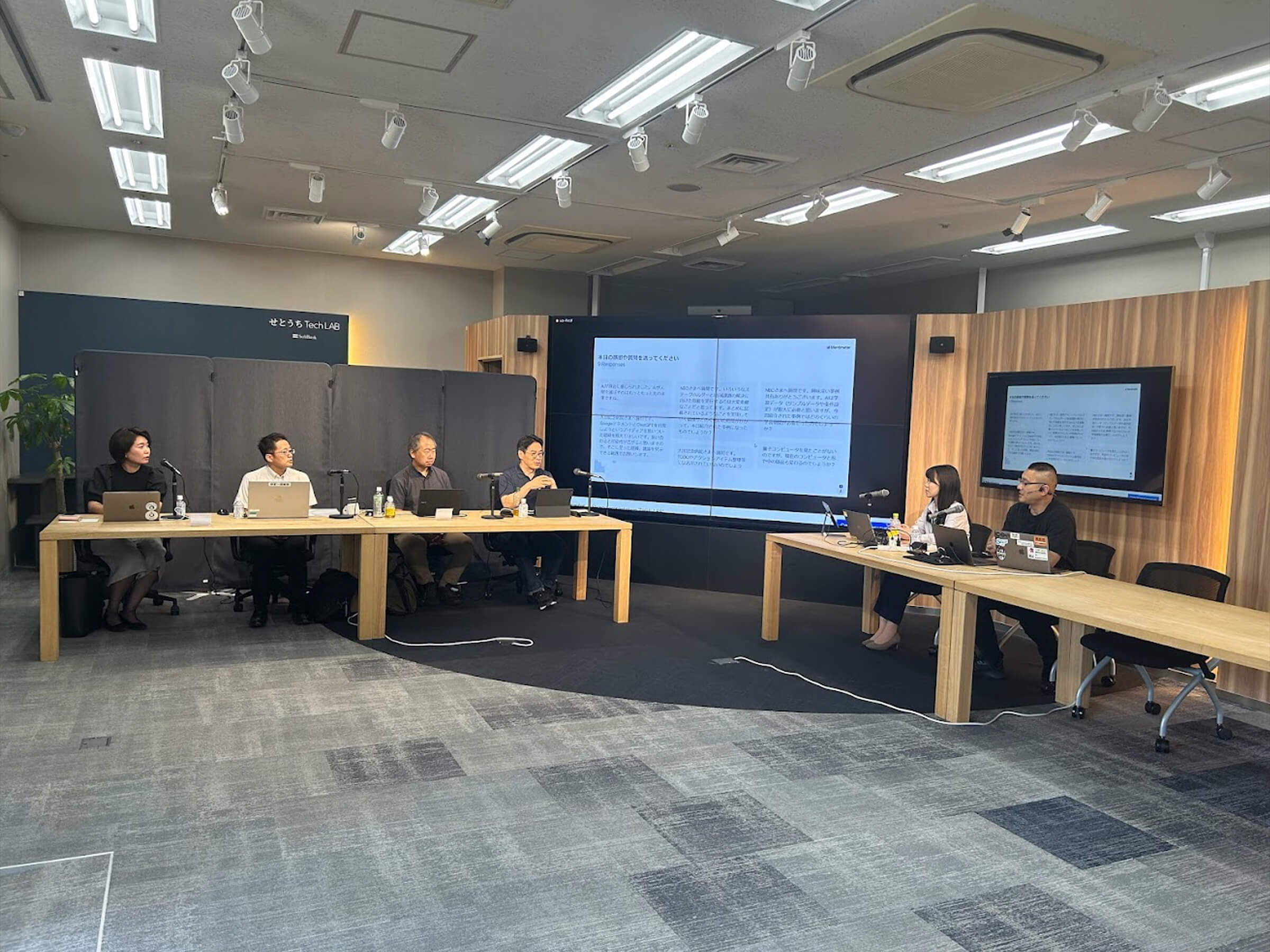 会場でのQAコーナーの様子