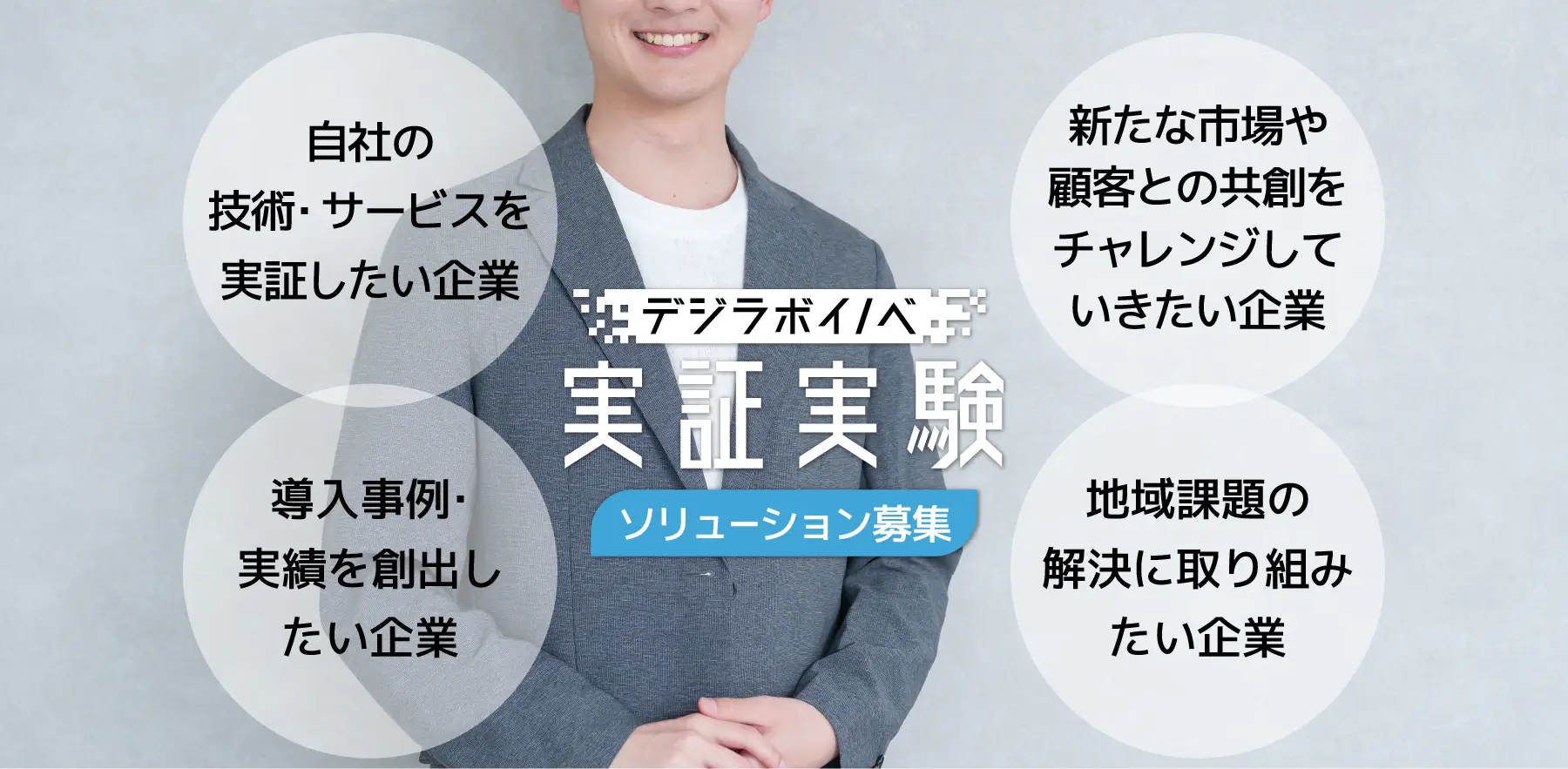 備後圏域の未来を創る「デジタルラボイノベーション」ソリューション企業を募集！